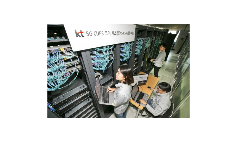 KT, CUPS 기술의 5G 초저지연 코어 장비 구축완료